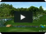Tat Golf International Golf Club Flyover - Hole 2