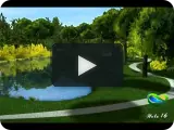 Tat Golf International Golf Club Flyover - Hole 16